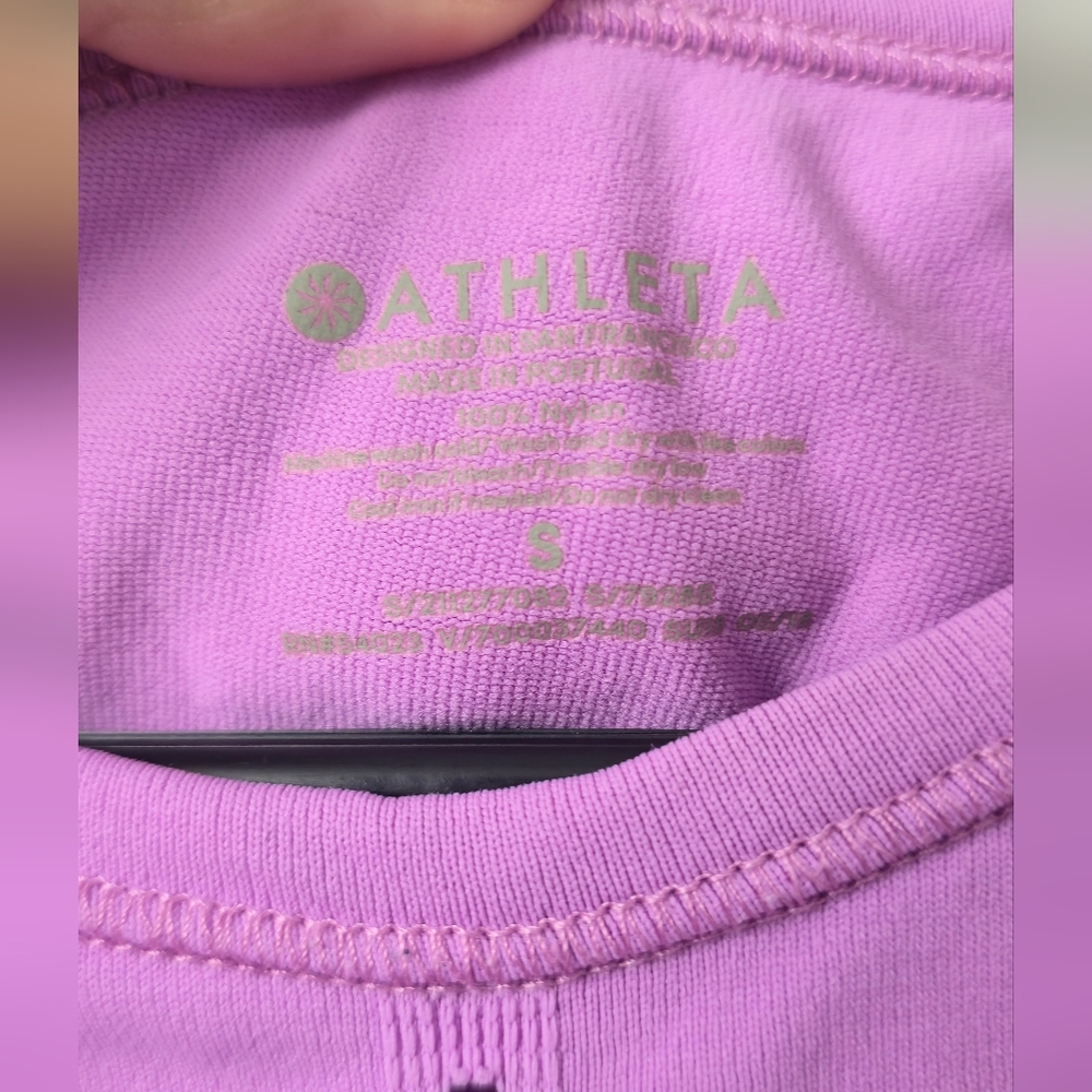 Athleta Purple Top